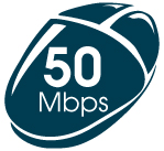 Seaside Internet 50Mbps