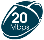 Seaside Internet 20Mbps